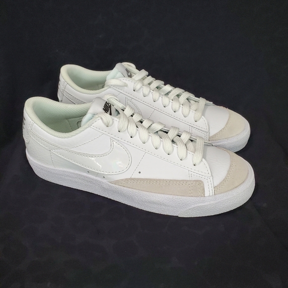 Nike Other - Nike Blazer Low '77 ' White Flat Pewter' DA4074-110 5.5Y Boys Only Tried On